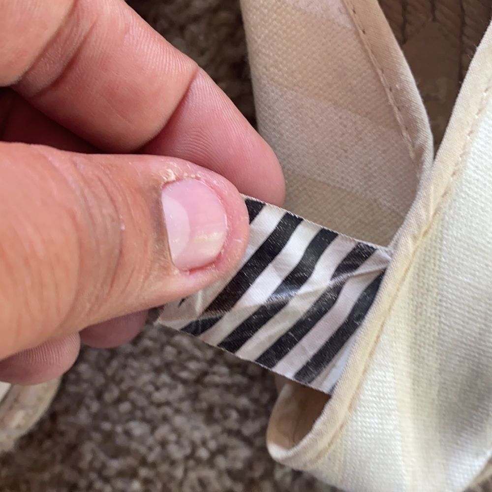 Off-White Patchwork Espadrilles - image 5